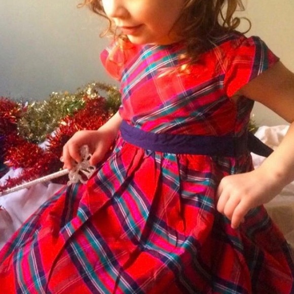jojo maman bebe tartan dress